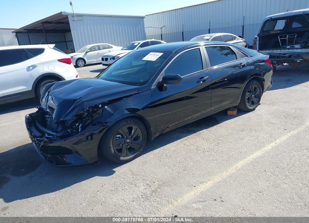 2023 HYUNDAI ELANTRA HYBRID BLUE VIN: KMHLM4AJ6PU059276