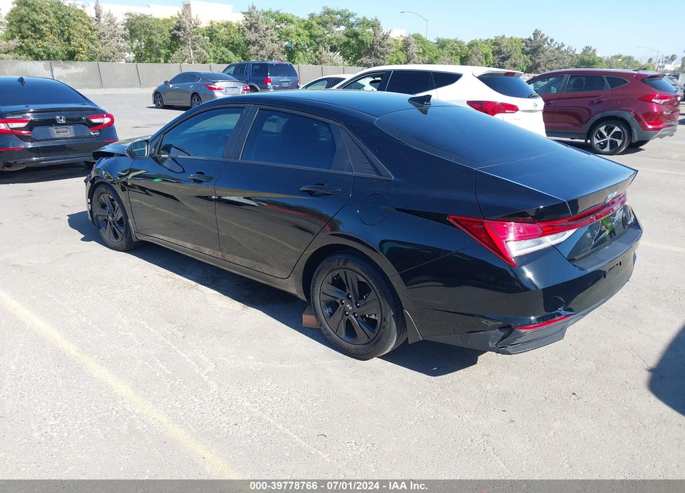 2023 HYUNDAI ELANTRA HYBRID BLUE VIN: KMHLM4AJ6PU059276