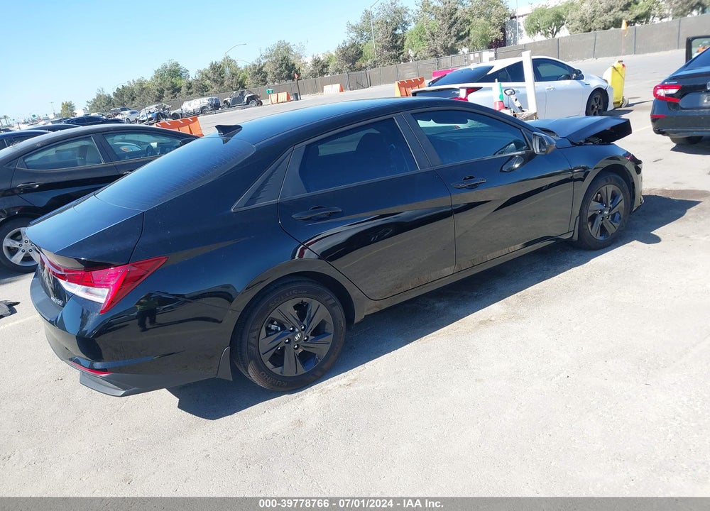2023 HYUNDAI ELANTRA HYBRID BLUE VIN: KMHLM4AJ6PU059276