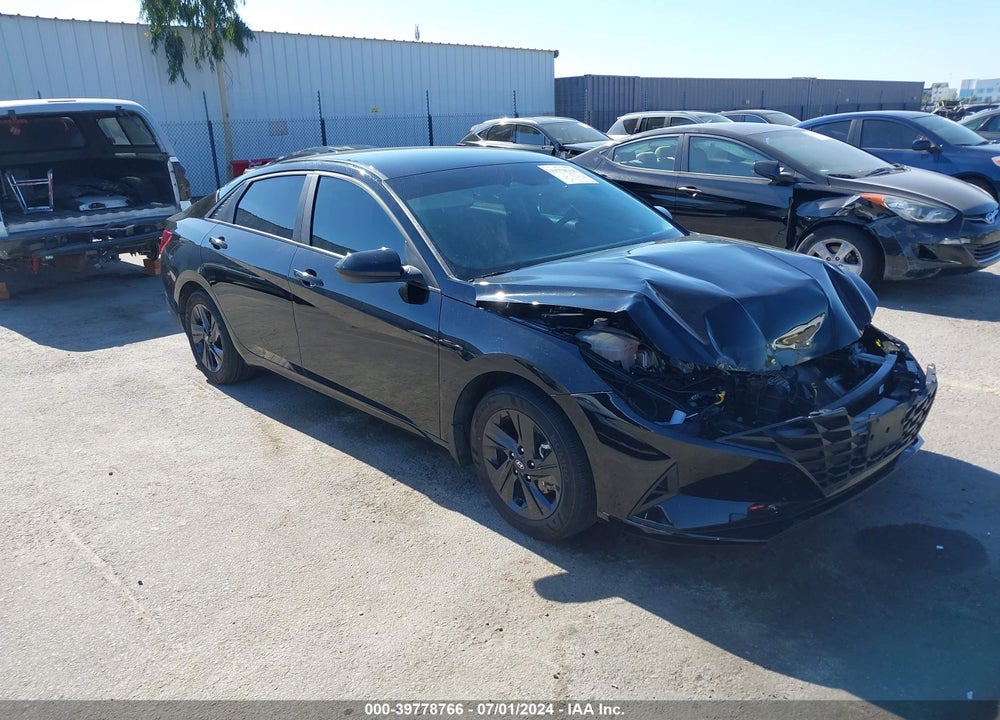 2023 HYUNDAI ELANTRA HYBRID BLUE VIN: KMHLM4AJ6PU059276