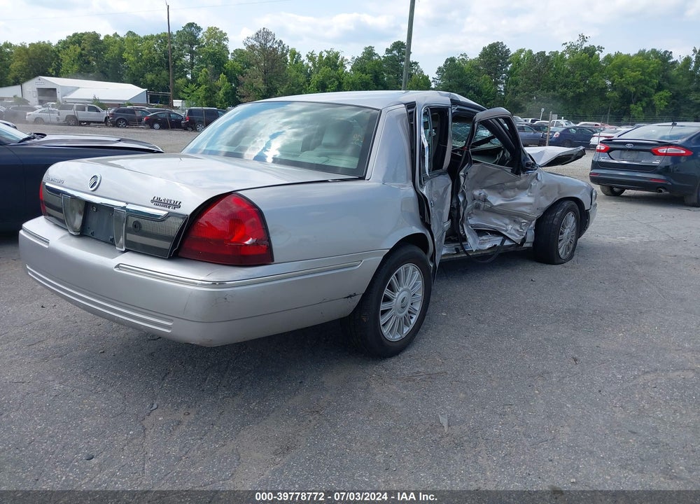 2010 MERCURY GRAND MARQUIS LS (FLEET ONLY) VIN: 2MEBM7FV9AX616399