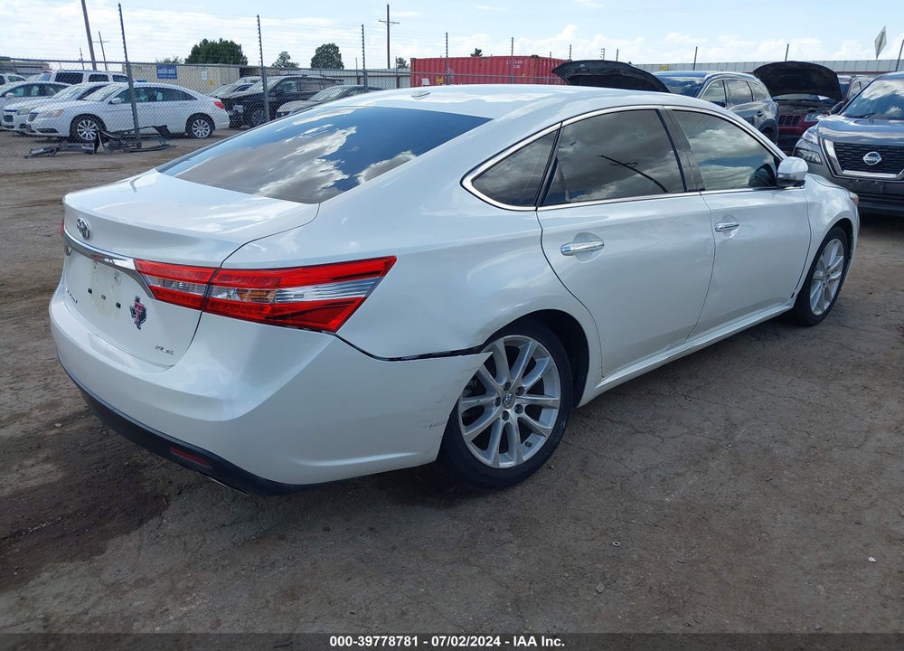 2013 TOYOTA AVALON XLE TOURING VIN: 4T1BK1EB9DU033270
