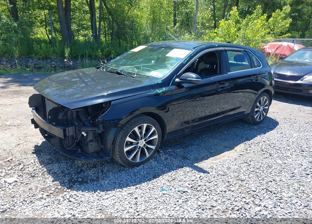2018 HYUNDAI ELANTRA GT VIN: KMHH35LEXJU032071