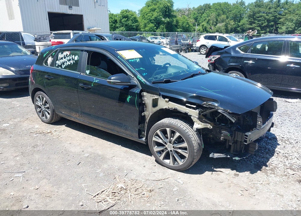 2018 HYUNDAI ELANTRA GT VIN: KMHH35LEXJU032071