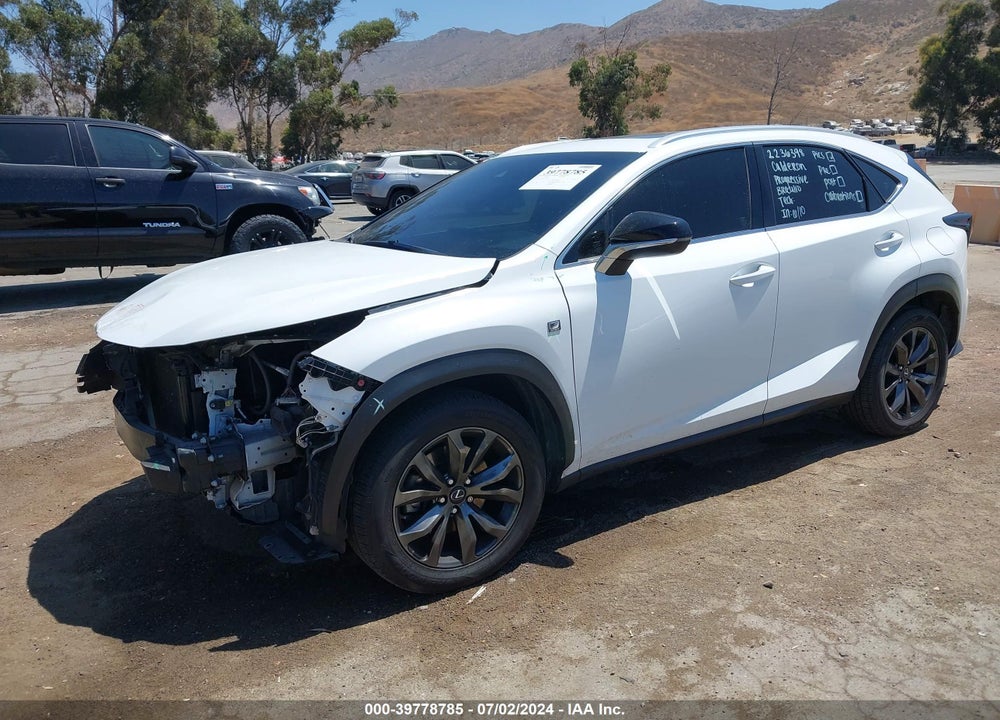2018 LEXUS NX 300 F-SPORT VIN: JTJYARBZ8J2113729