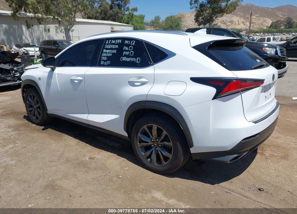 2018 LEXUS NX 300 F-SPORT VIN: JTJYARBZ8J2113729
