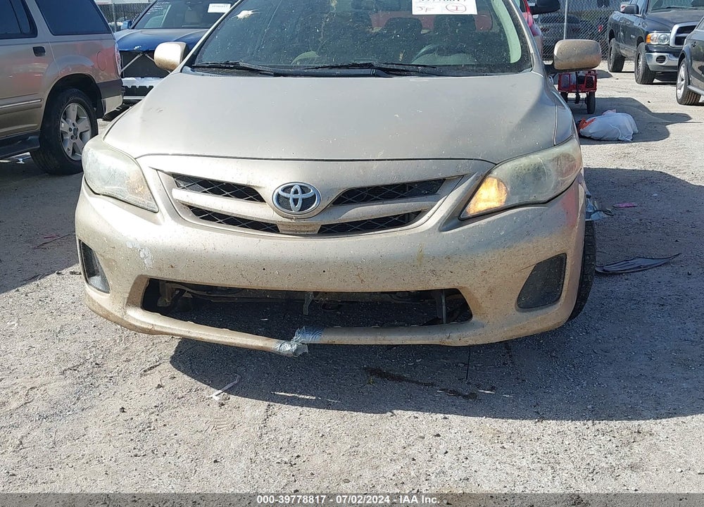 2012 TOYOTA COROLLA LE VIN: 5YFBU4EEXCP052562