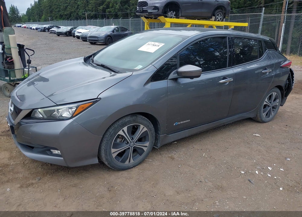2018 NISSAN LEAF SL VIN: 1N4AZ1CPXJC313555
