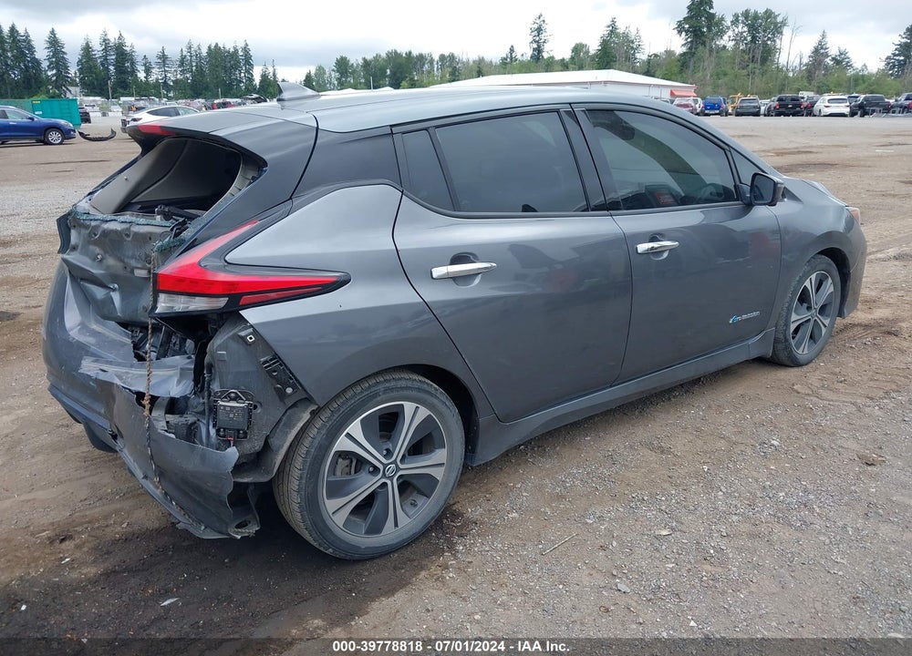 2018 NISSAN LEAF SL VIN: 1N4AZ1CPXJC313555