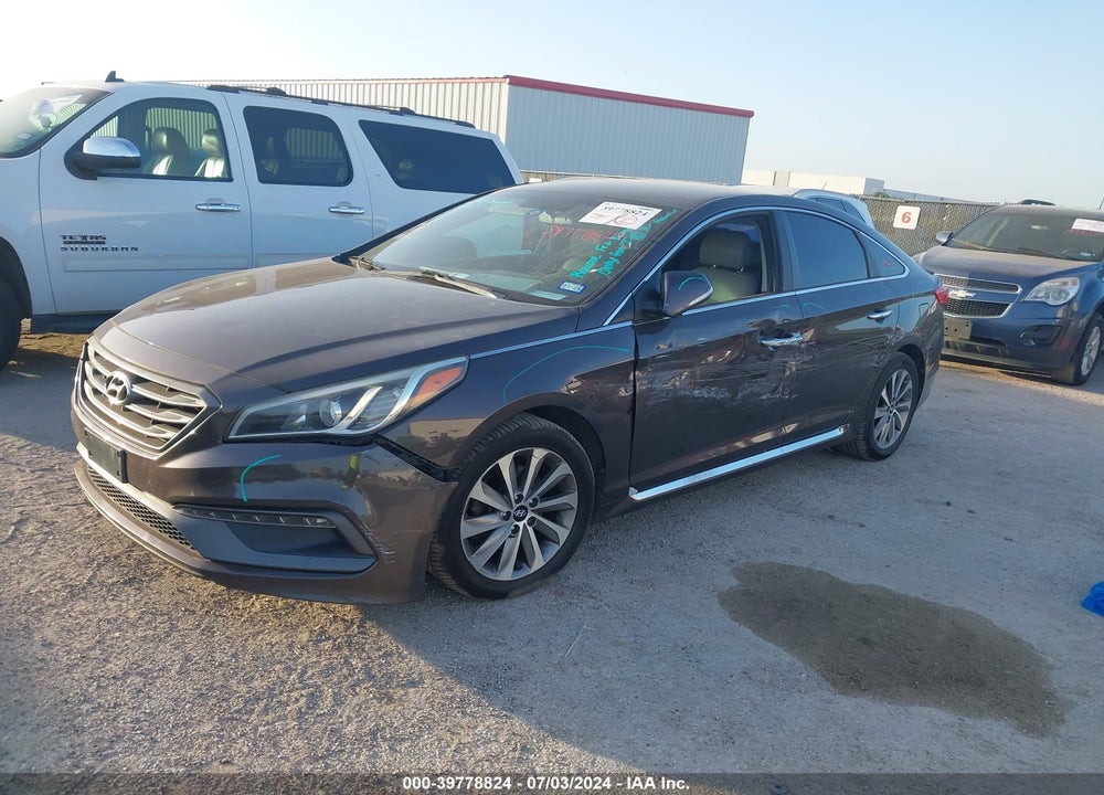 2015 HYUNDAI SONATA SPORT VIN: 5NPE34AF7FH176028