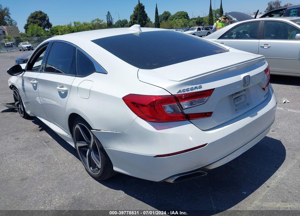 2018 HONDA ACCORD SPORT VIN: 1HGCV1F34JA238968