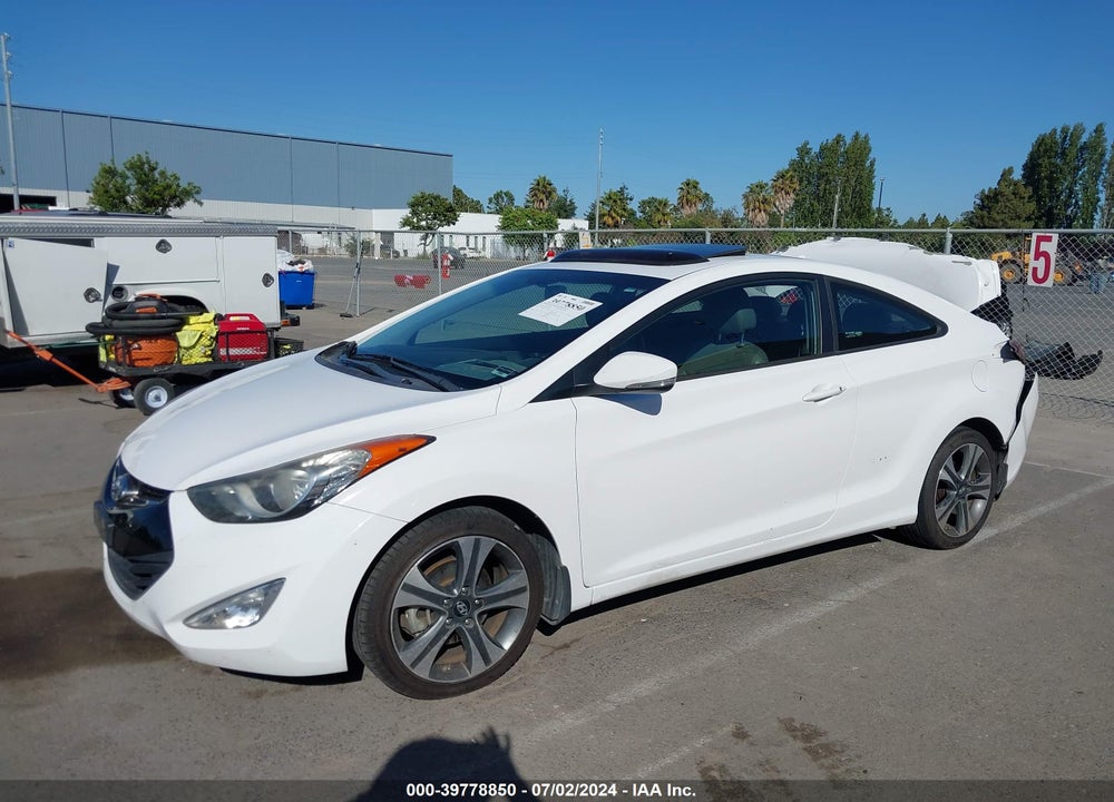 2013 HYUNDAI ELANTRA SE VIN: KMHDH6AE5DU018172