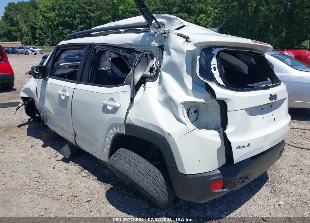 2017 JEEP RENEGADE SPORT 4X4 VIN: ZACCJBAB0HPF26155