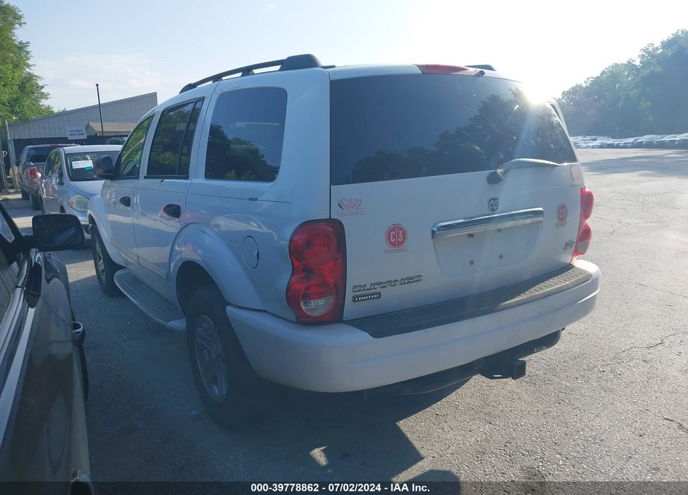2004 DODGE DURANGO LIMITED VIN: 1D4HD58D24F147762