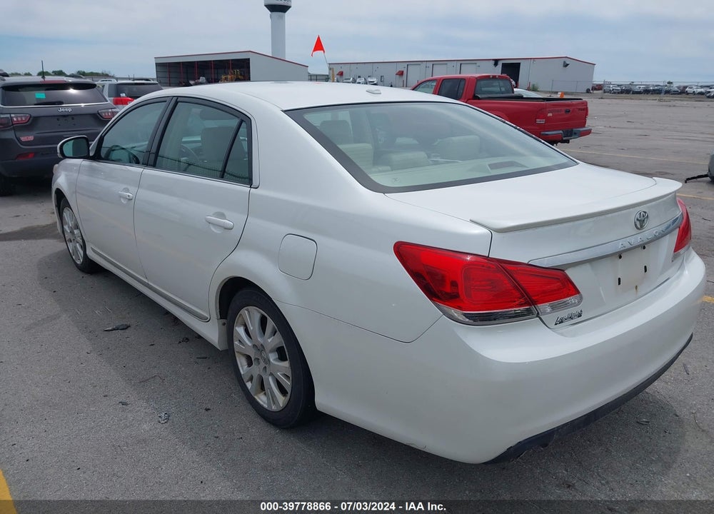 2011 TOYOTA AVALON VIN: 4T1BK3DB5BU427648
