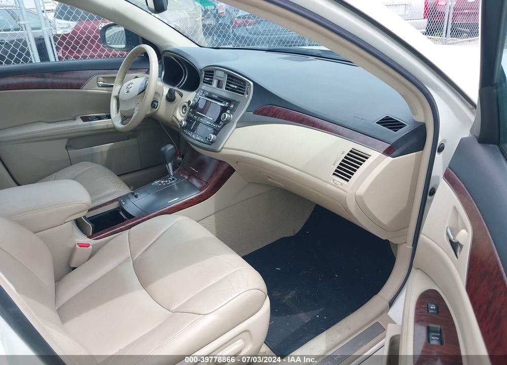 2011 TOYOTA AVALON VIN: 4T1BK3DB5BU427648
