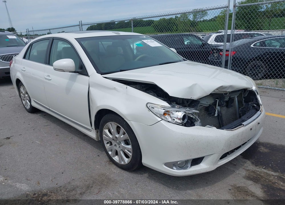 2011 TOYOTA AVALON VIN: 4T1BK3DB5BU427648