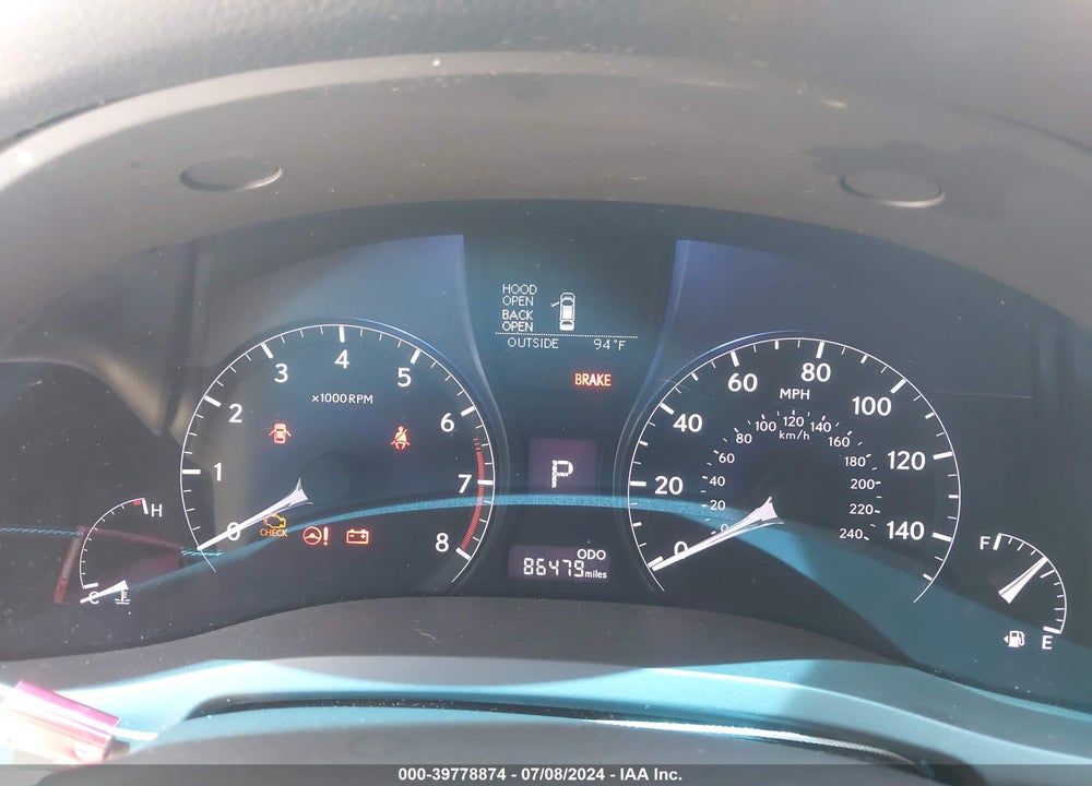 2013 LEXUS RX 350 VIN: 2T2BK1BA3DC176045