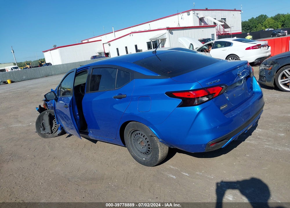 2020 NISSAN VERSA S XTRONIC CVT VIN: 3N1CN8DV1LL915470