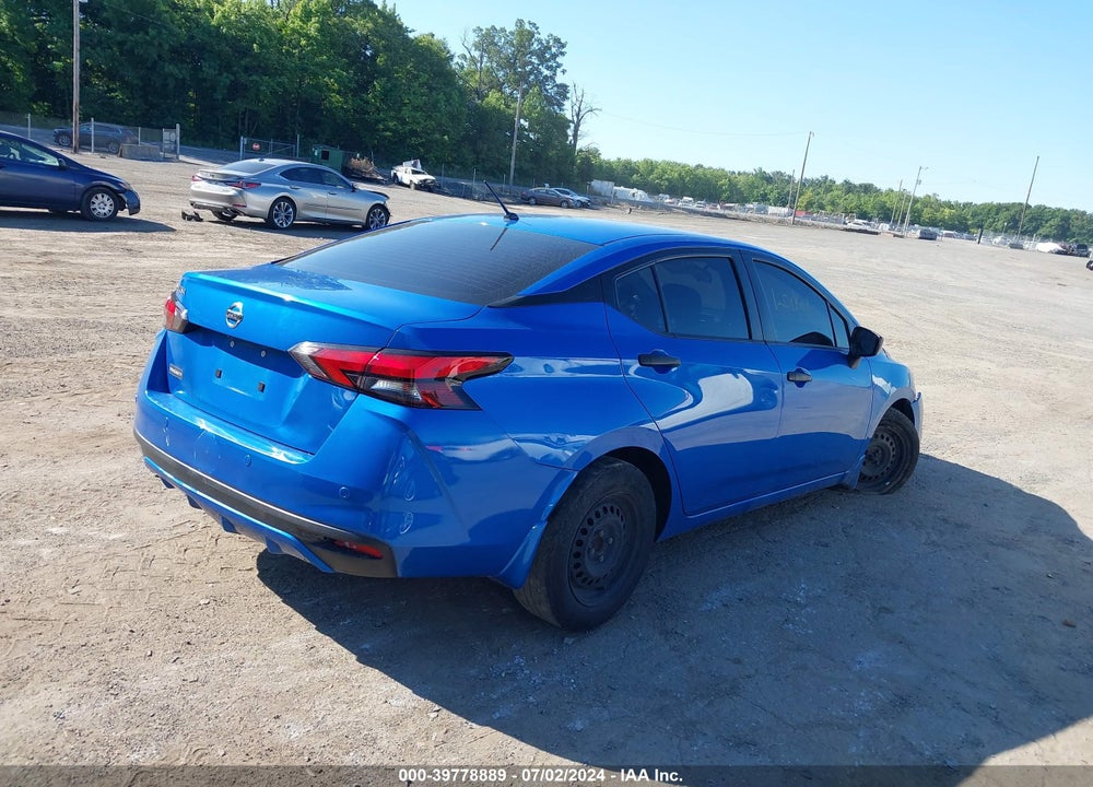 2020 NISSAN VERSA S XTRONIC CVT VIN: 3N1CN8DV1LL915470