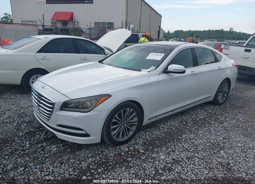 2015 HYUNDAI GENESIS 3.8 VIN: KMHGN4JEXFU062889
