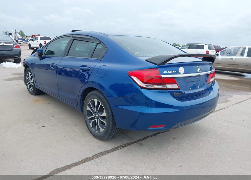 2014 HONDA CIVIC EX VIN: 19XFB2F85EE074834
