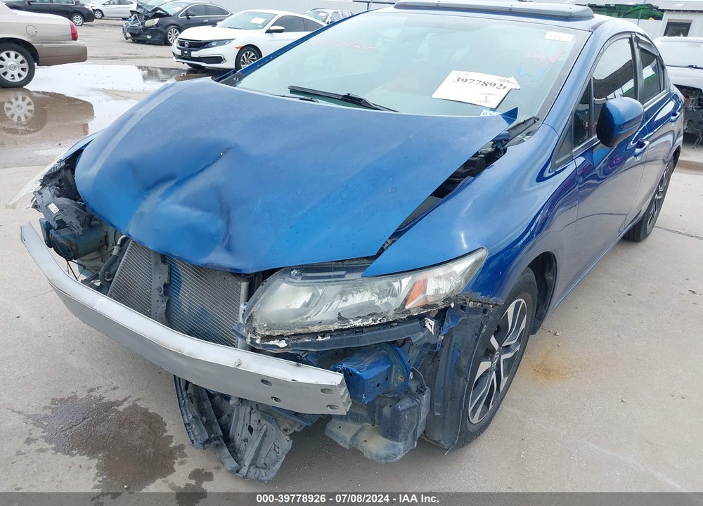 2014 HONDA CIVIC EX VIN: 19XFB2F85EE074834