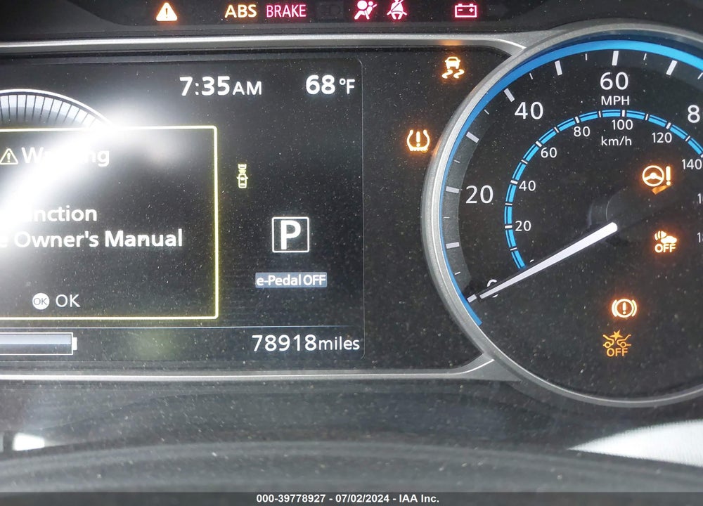 2018 NISSAN LEAF SV VIN: 1N4AZ1CP3JC305913