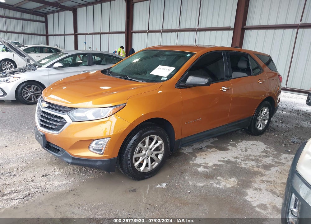 2018 CHEVROLET EQUINOX LS VIN: 2GNAXHEV6J6155672