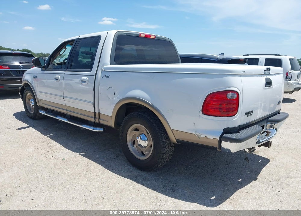 2003 FORD F-150 LARIAT/XLT VIN: 1FTRW07L13KC31262