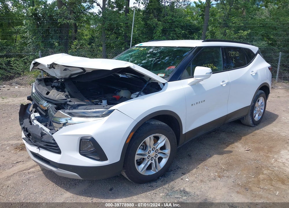 2020 CHEVROLET BLAZER FWD 2LT VIN: 3GNKBCRS9LS719910