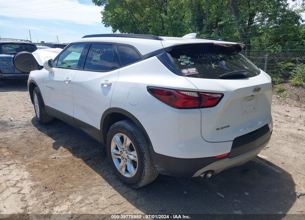 2020 CHEVROLET BLAZER FWD 2LT VIN: 3GNKBCRS9LS719910
