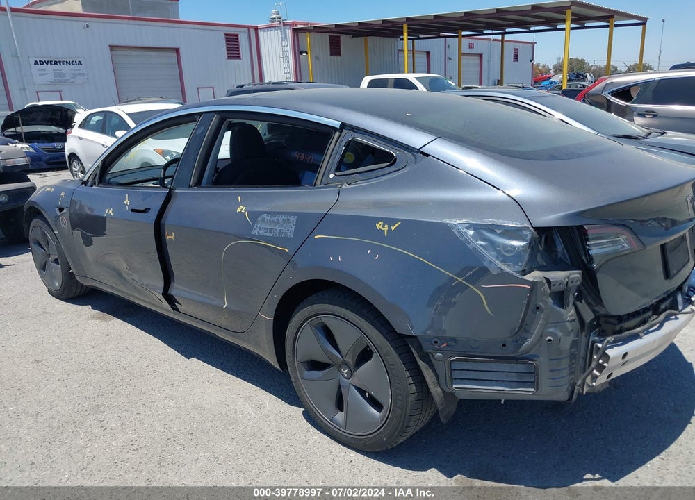 2020 TESLA MODEL 3 STANDARD RANGE PLUS REAR-WHEEL DRIVE/STANDARD RANGE REAR-WHEEL DRIVE VIN: 5YJ3E1EA0LF643900