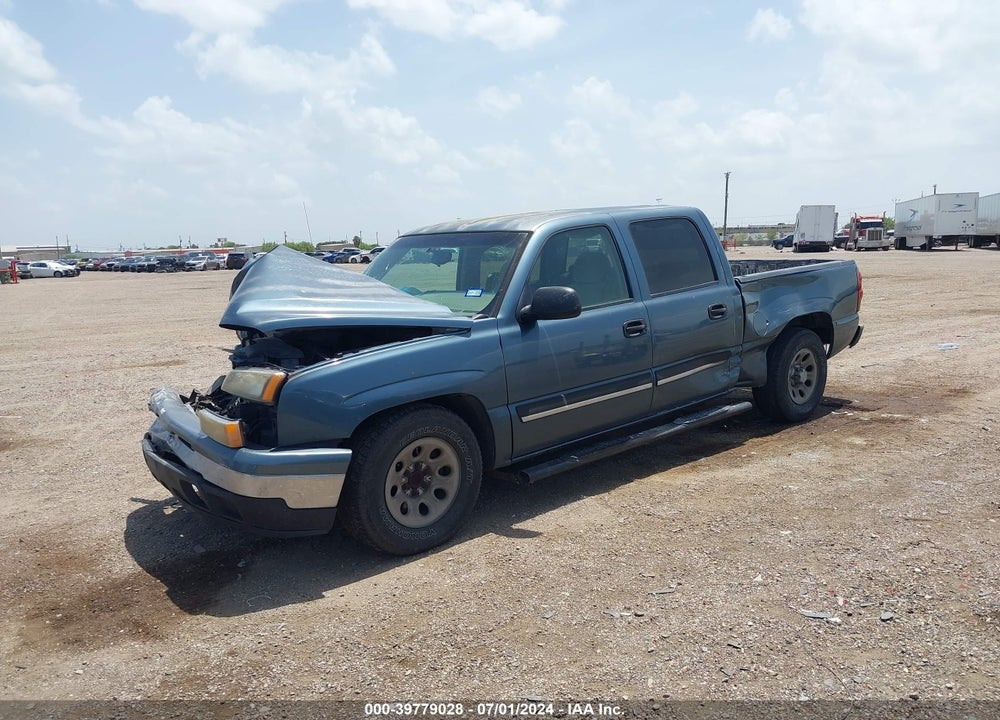 2006 CHEVROLET SILVERADO 1500 LS VIN: 2GCEC13V761327566