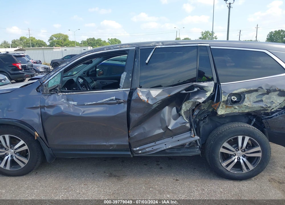 2017 HONDA PILOT EX-L VIN: 5FNYF5H8XHB033125