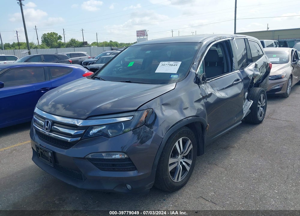 2017 HONDA PILOT EX-L VIN: 5FNYF5H8XHB033125