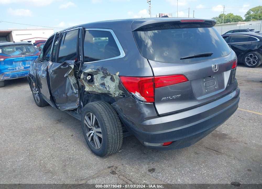 2017 HONDA PILOT EX-L VIN: 5FNYF5H8XHB033125