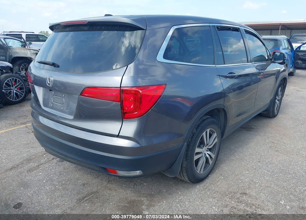 2017 HONDA PILOT EX-L VIN: 5FNYF5H8XHB033125