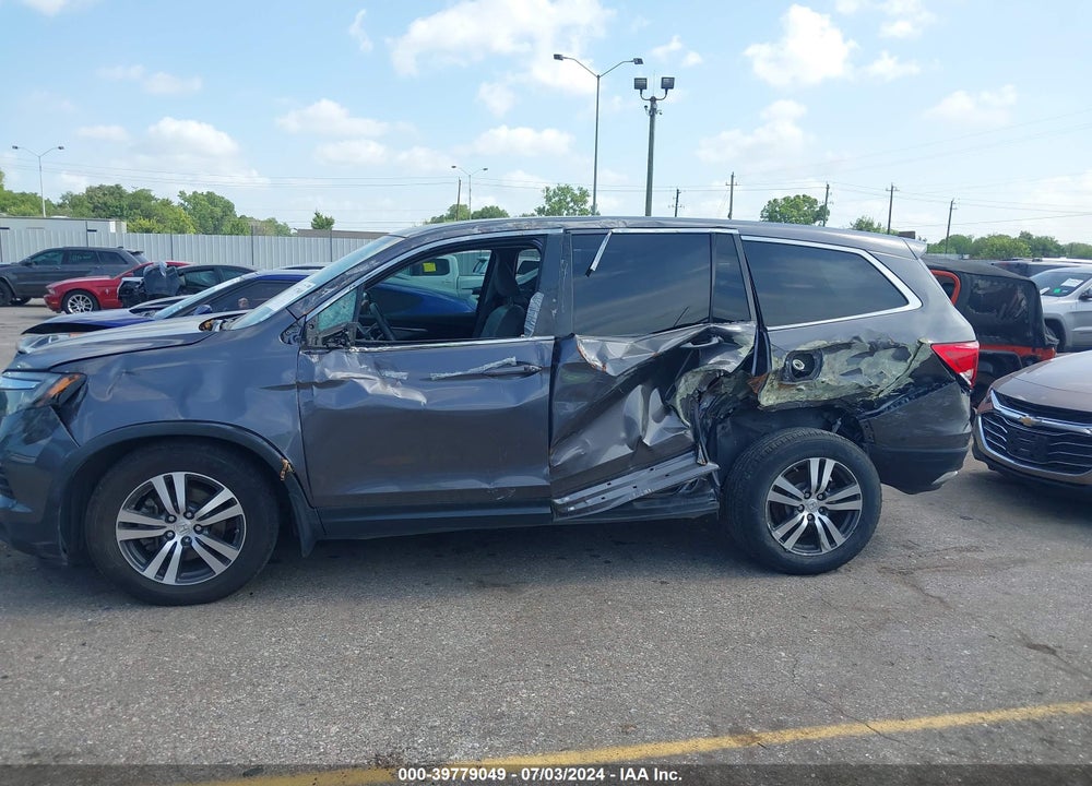 2017 HONDA PILOT EX-L VIN: 5FNYF5H8XHB033125