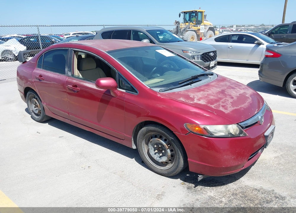2007 HONDA CIVIC LX VIN: JHMFA16557S000542