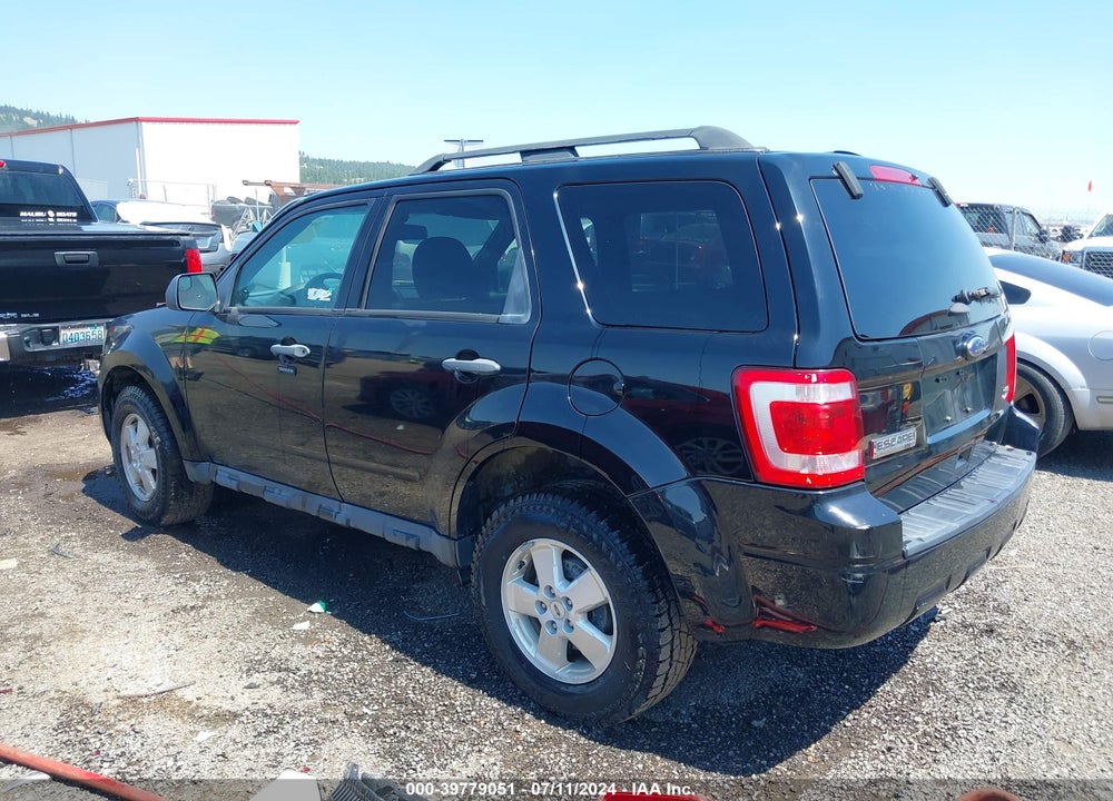 2012 FORD ESCAPE XLT VIN: 1FMCU9DG3CKC47160