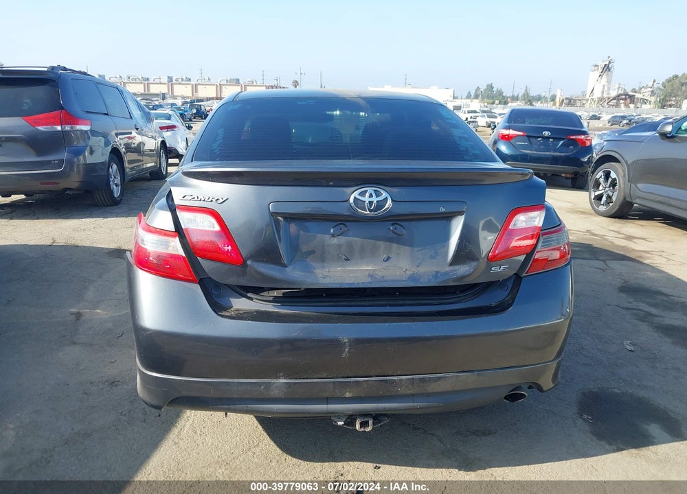 2007 TOYOTA CAMRY SE VIN: 4T1BE46K17U188844