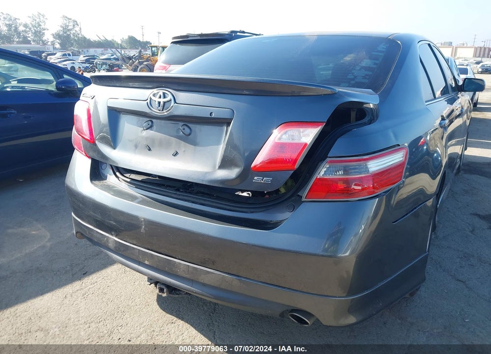 2007 TOYOTA CAMRY SE VIN: 4T1BE46K17U188844