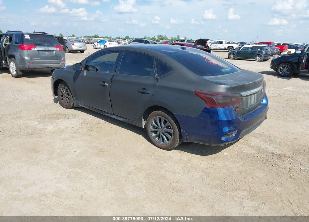 2019 NISSAN SENTRA SV VIN: 3N1AB7AP4KY256933
