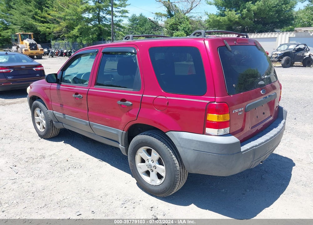 2005 FORD ESCAPE XLT VIN: 1FMCU93185DA10491