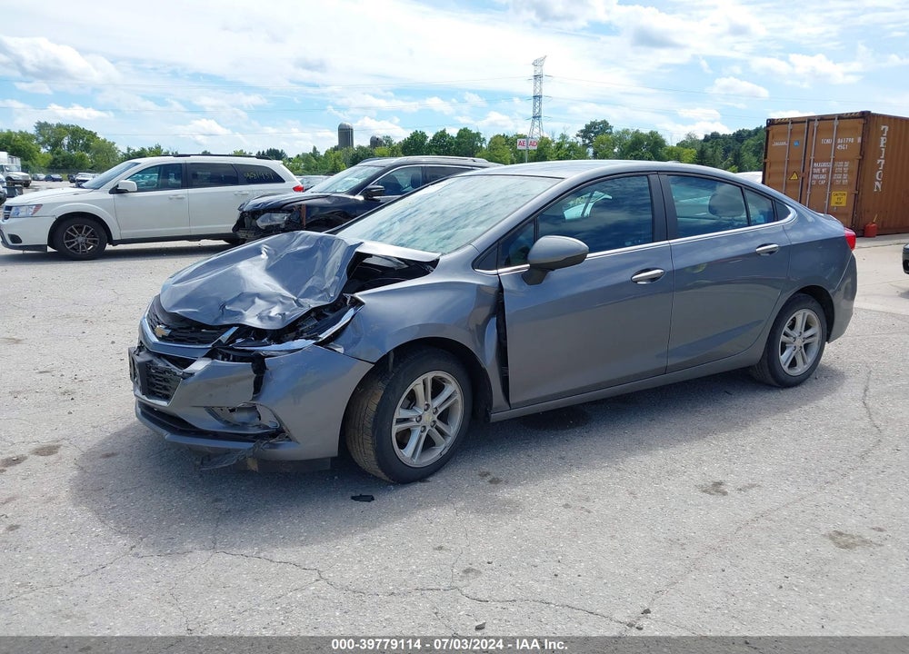 2018 CHEVROLET CRUZE LT AUTO VIN: 1G1BE5SM9J7198764