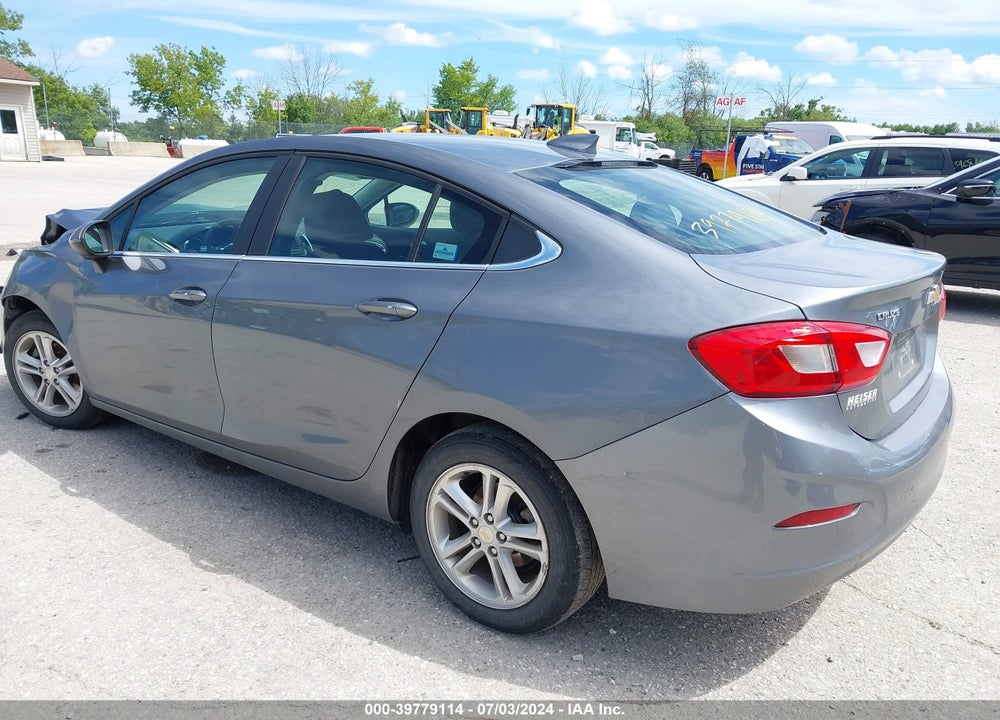 2018 CHEVROLET CRUZE LT AUTO VIN: 1G1BE5SM9J7198764