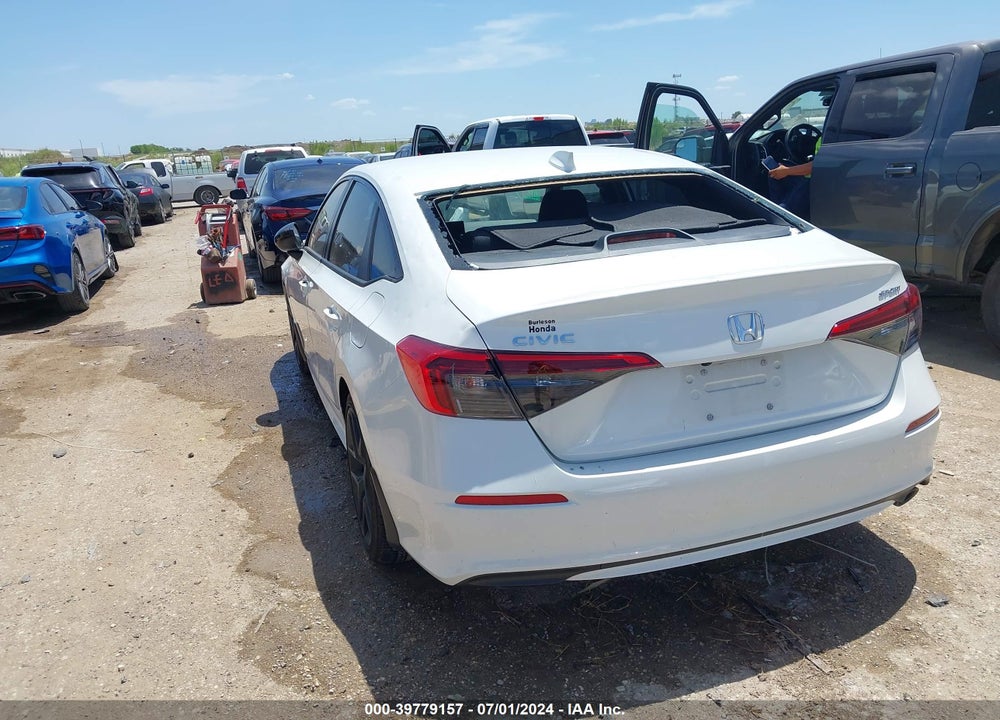 2023 HONDA CIVIC SPORT VIN: 2HGFE2F59PH554655