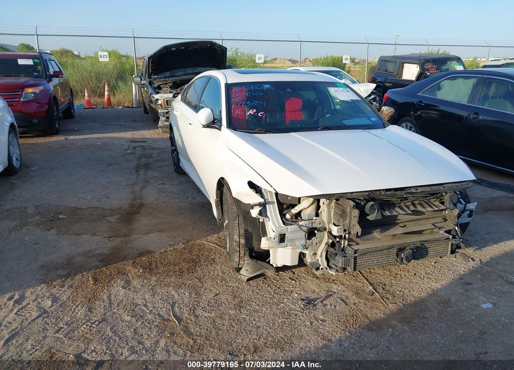 2019 HONDA ACCORD SPORT 2.0T VIN: 1HGCV2F32KA015917