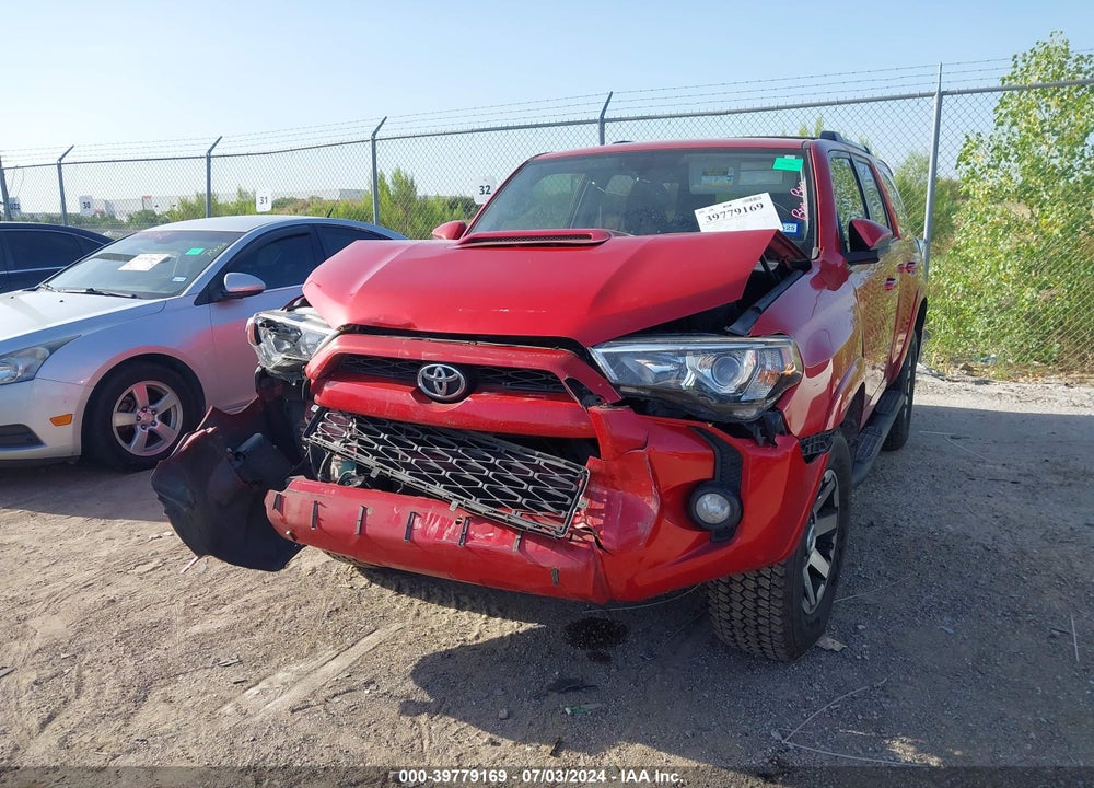 2017 TOYOTA 4RUNNER TRD OFF ROAD PREMIUM VIN: JTEBU5JR0H5450460